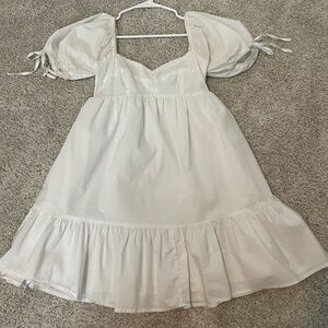 Charming White Mini Dress